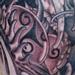 Tattoos - Bio-mech thigh tattoo Black and Grey - 84157